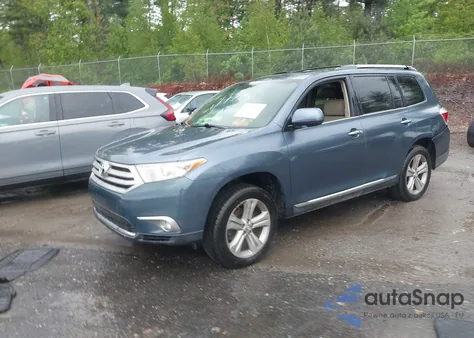 2012 Toyota Highlander Limited V6 z USA, uszkodzony, nr VIN 5TDDK3EH8CS173407